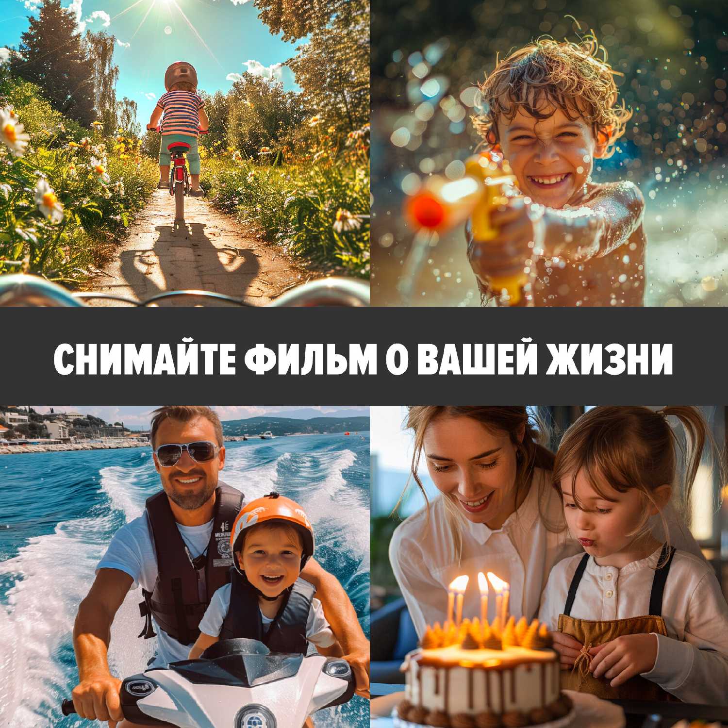 Экшен камера Electerra 4К UHD фотография 1