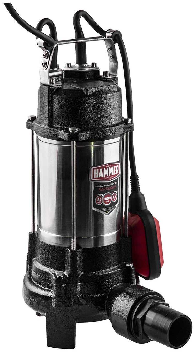 Фекальный насос Hammer NAP1100FD фотография 5