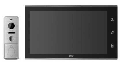 Комплект видеодомофона CTV CTV-DP4105AHD фотография 1