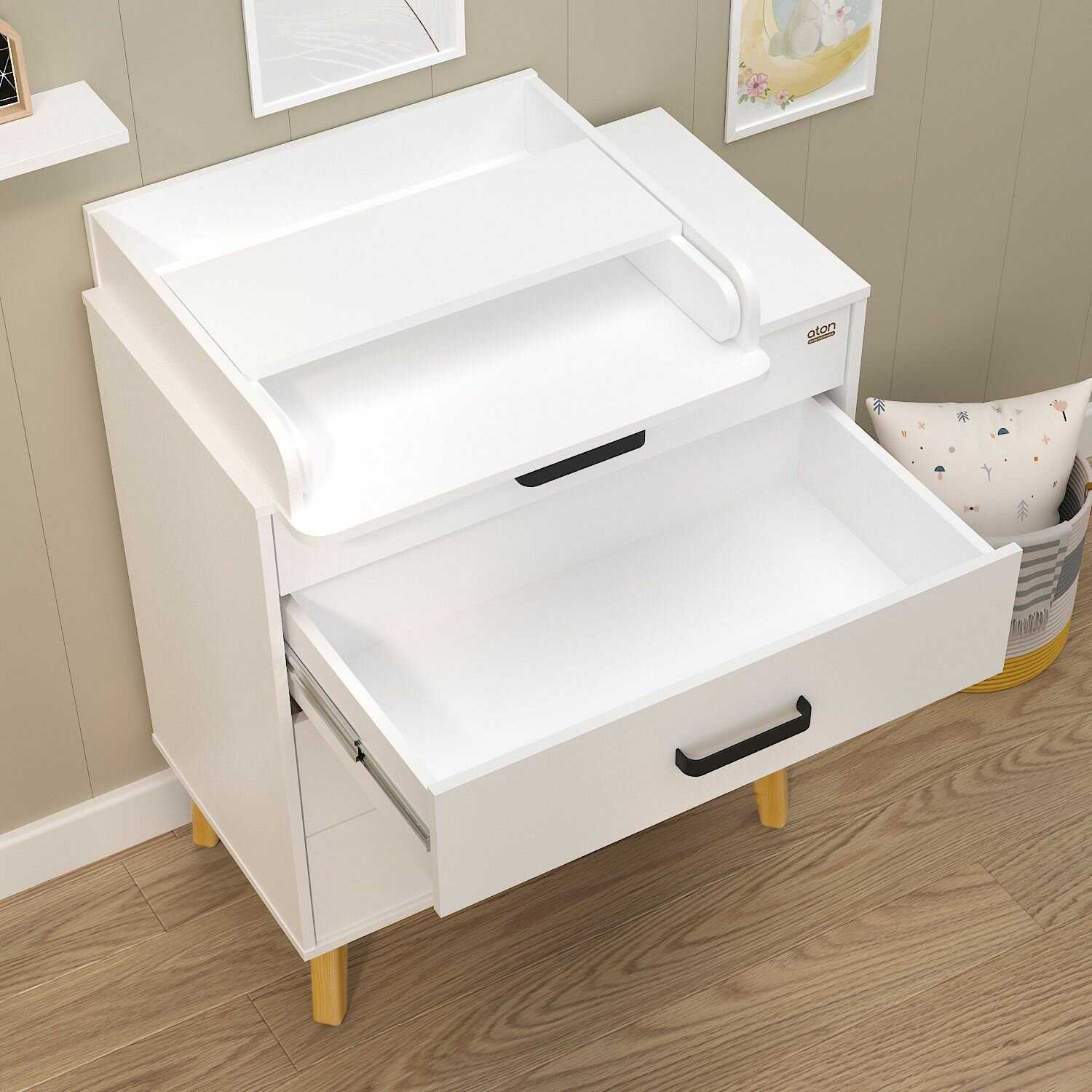 Пеленальный комод Gall Бодега Nero фотография 13