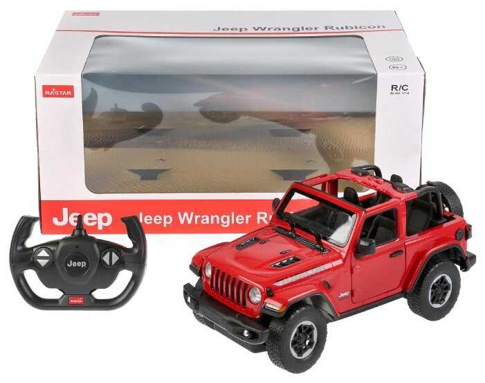 Внедорожник Rastar Jeep Wrangler Jl 79400, 1:14, 30.2 см фотография 3