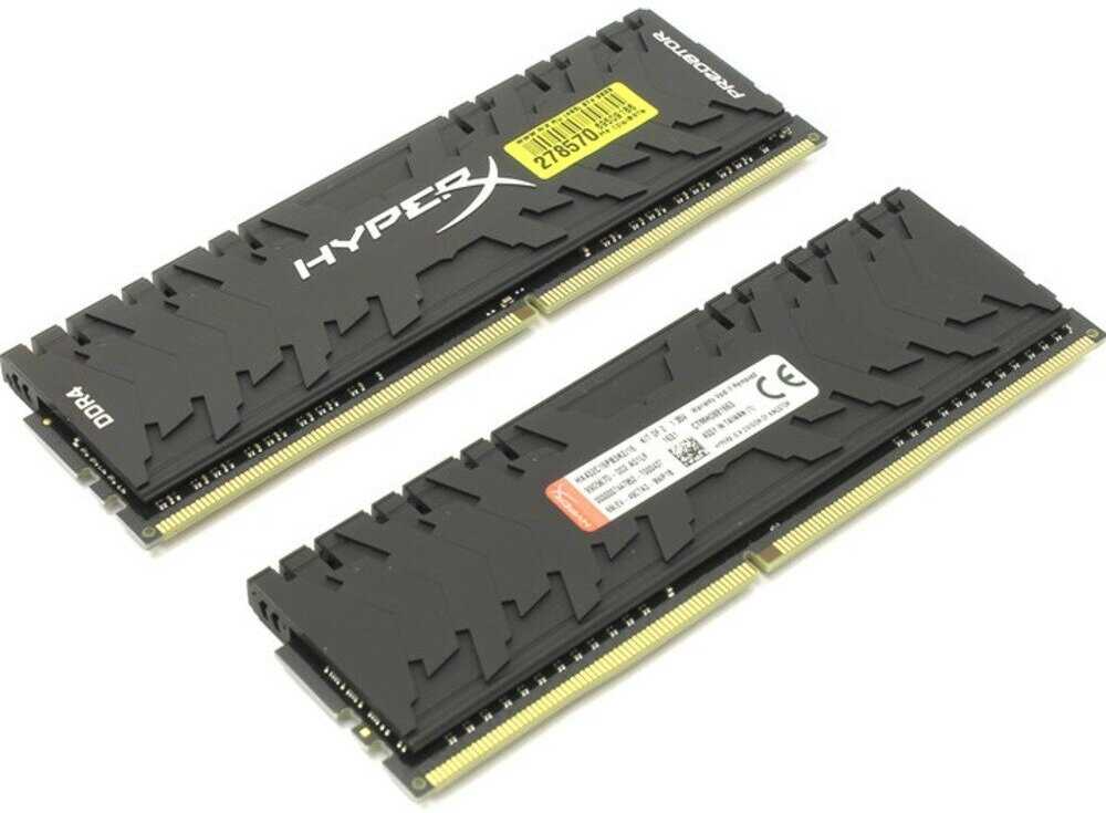 Оперативная память HyperX Predator 16 ГБ (8 ГБ x 2 шт.) DDR4 DIMM CL16 (HX432C16PB3K2/16) фотография 16