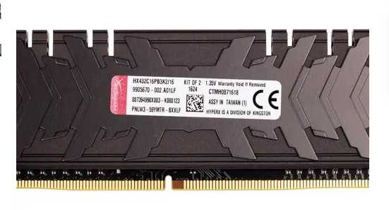 Оперативная память HyperX Predator 16 ГБ (8 ГБ x 2 шт.) DDR4 DIMM CL16 (HX432C16PB3K2/16) фотография 17