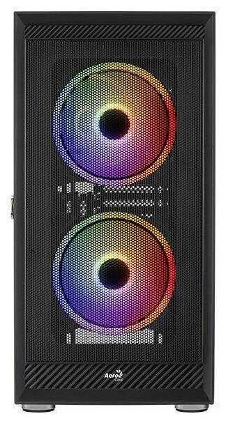 Корпус ATX Aerocool Graphite-G-BK-v2 Без БП чёрный фотография 2