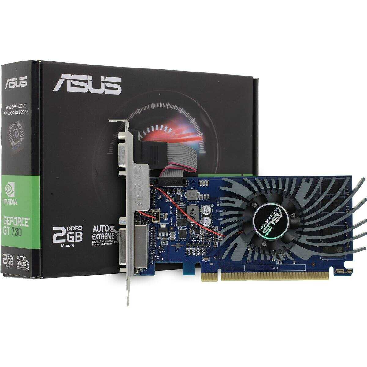 Видеокарта Asus GT730-2GD3-BRK-EVO (902/1800) фотография 1