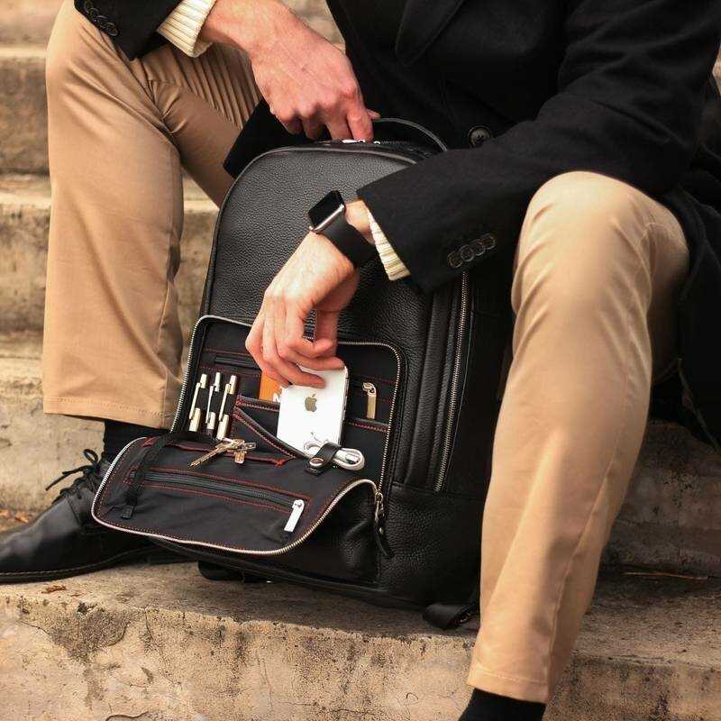 Мужской рюкзак BRIALDI Daily (relief) фотография 5