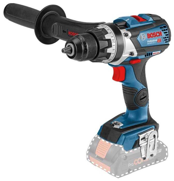 Аккумуляторная дрель-шуруповерт BOSCH GSR 18V-110 C Professional 06019G0109, без аккумулятора