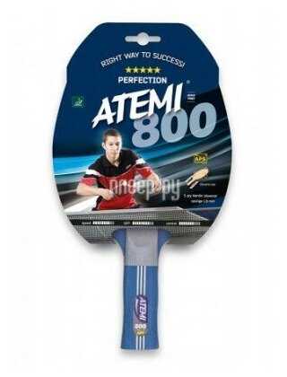 Ракетки для настольного тенниса ATEMI 800 AN фотография 5