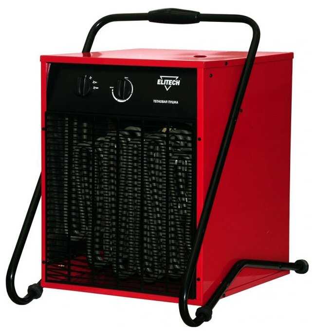 Электрическая тепловая пушка ELITECH ТВ 24ЕТ фотография 3