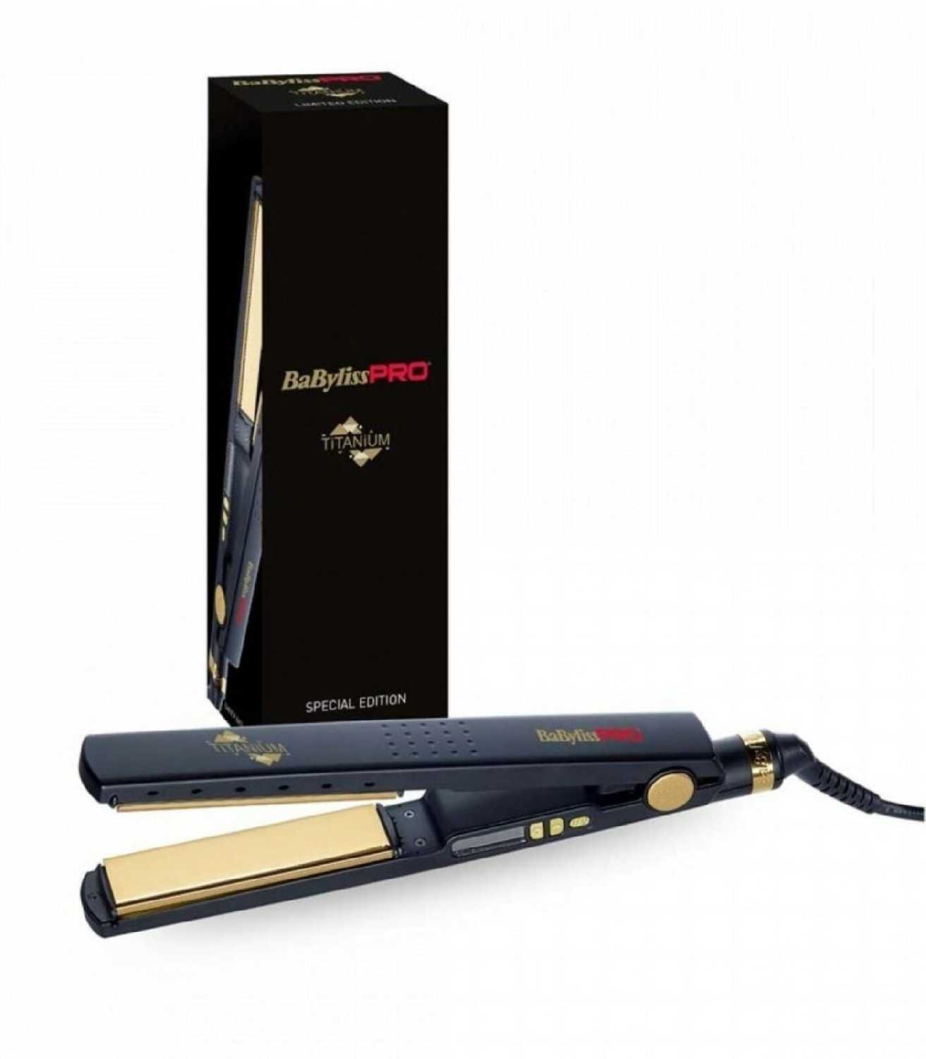 Щипцы-выпрямители BaByliss Pro (BLACK TITANIUM) фотография 2