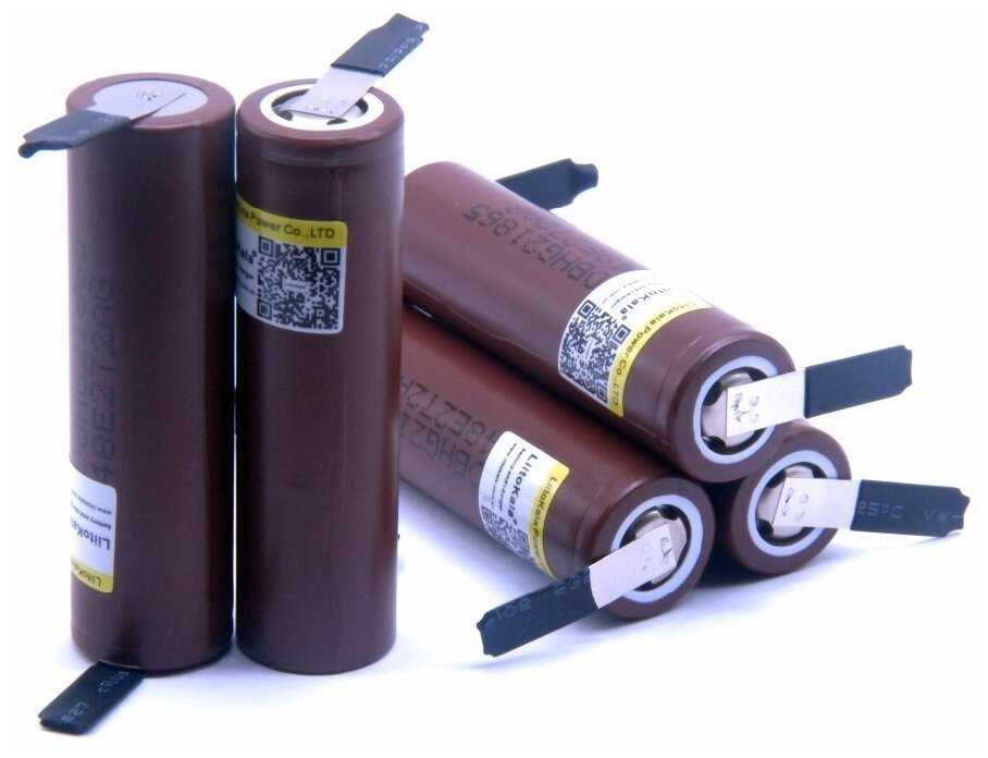 Аккумулятор Li-Ion 3000 мА·ч 3.7 В LiitoKala HG2 18650 незащищенный с выводами фотография 4