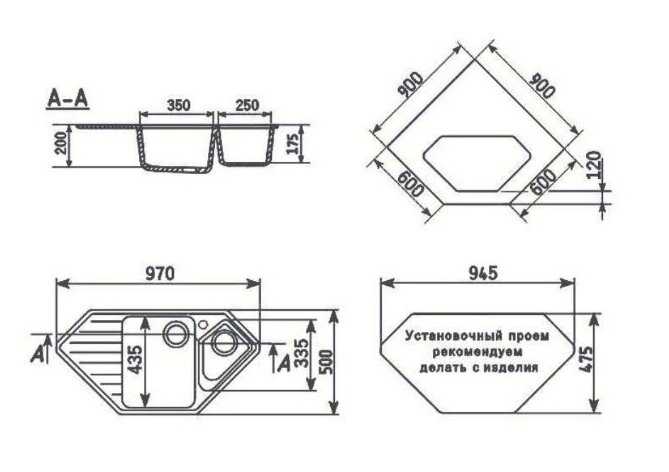 Кухонная Мойка Ulgran U-409 фотография 10