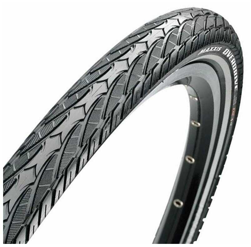 Велопокрышка Maxxis Overdrive MaxxProtect, 26x1.75x2.0, 60 TPI, wire, 70a, черная, TB64110400 фотография 2