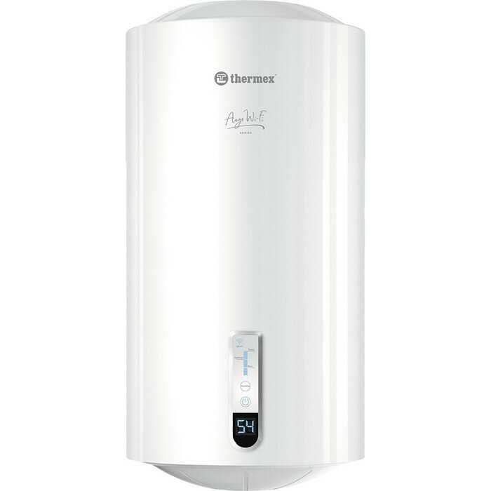 Электрический накопительный водонагреватель Thermex Auga 100 V Slim Wi-Fi (100)