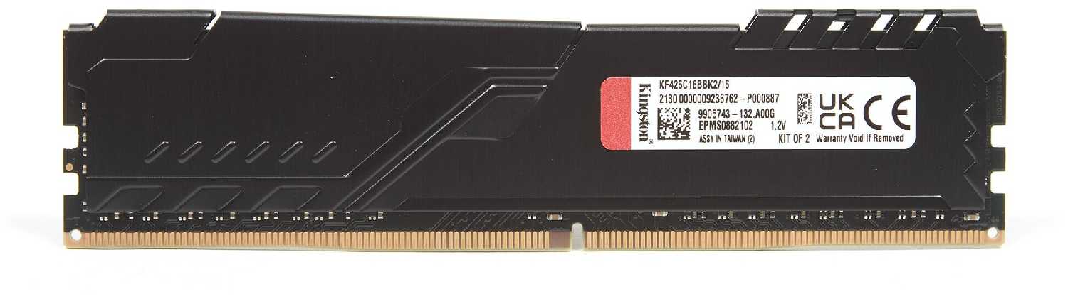 Оперативная память Kingston FURY Beast DDR4 фотография 2