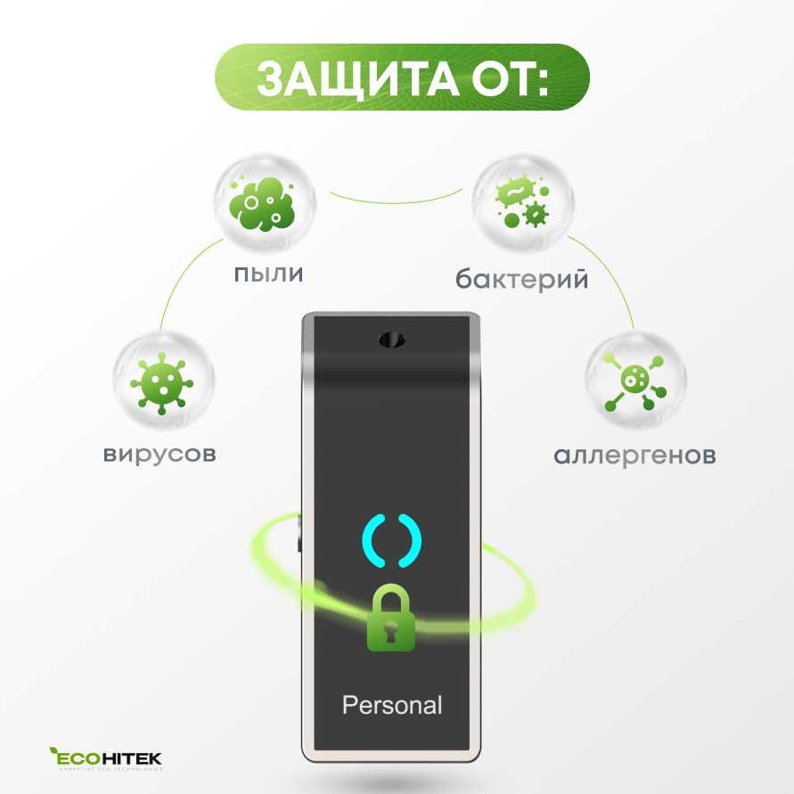 Индивидуальный очиститель воздуха Personal NEW фотография 2