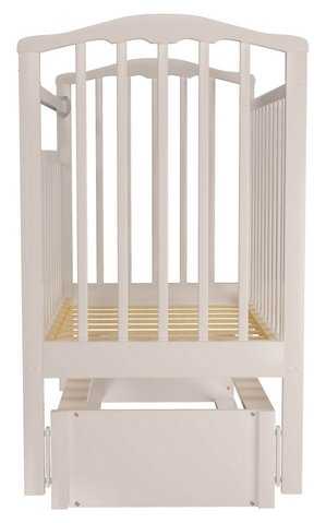 Кроватка Агат Золушка-5, классическая, продольный маятник фотография 2