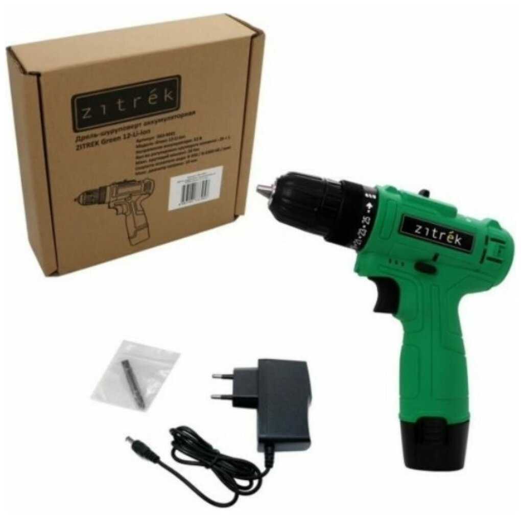 Аккумуляторная дрель-шуруповерт Zitrek Green 12 (063-4041) фотография 13