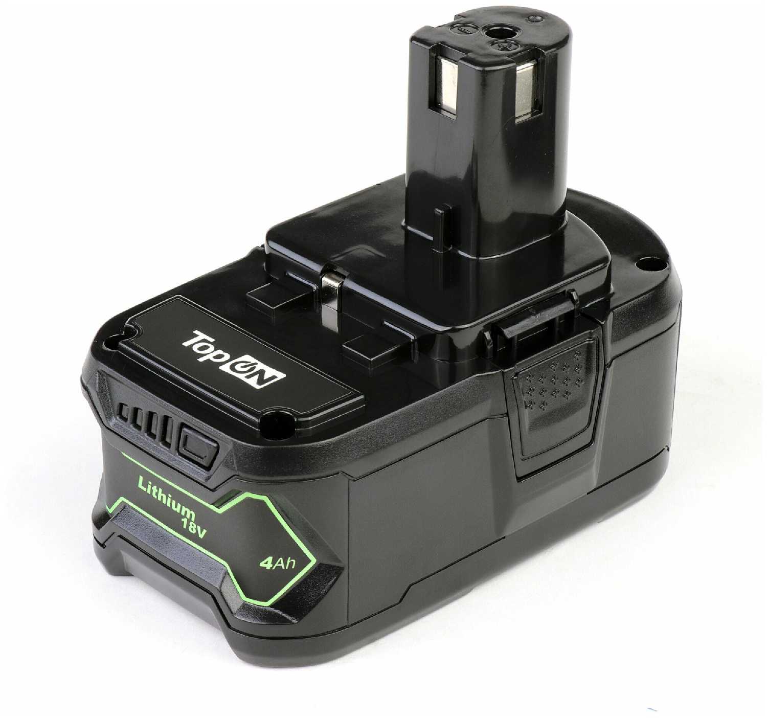 Аккумулятор TopON TOP-PTGD-RY-18-4.0-Li (Li-Ion 18 В) фотография 1