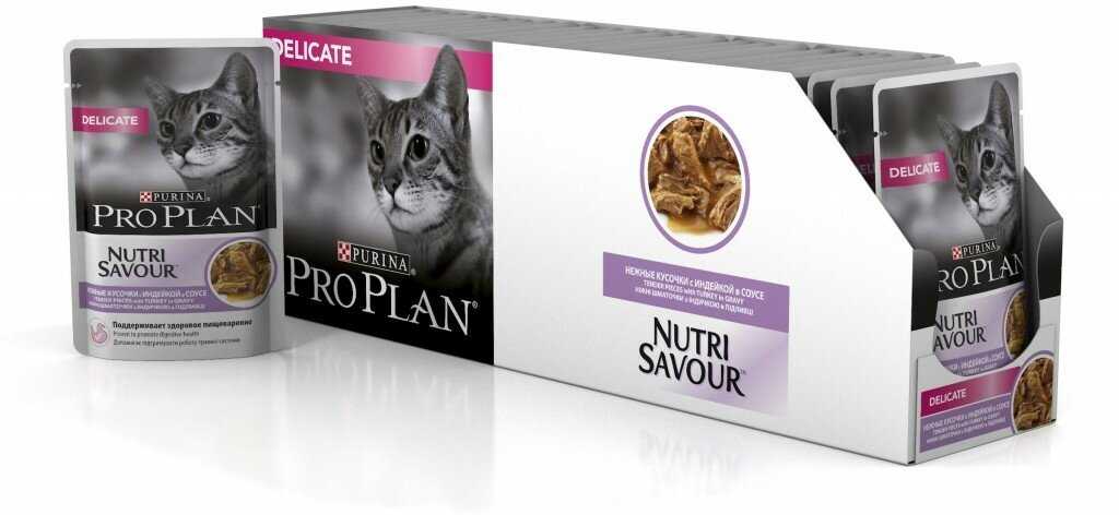 Корм для кошек Pro Plan NutriSavour с индейкой фотография 6