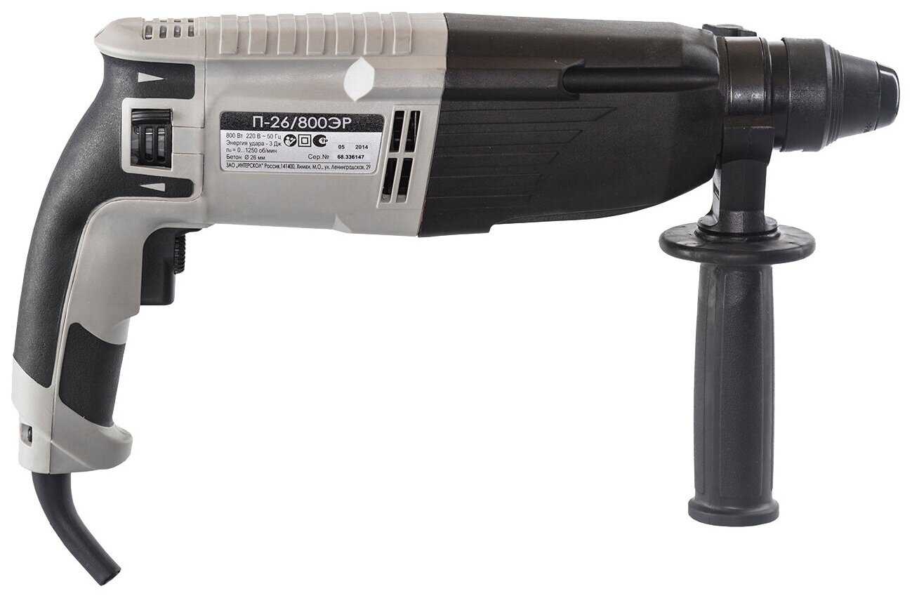 Перфоратор Интерскол П-26/800ЭР 68.0.1.01, 800 Вт фотография 2