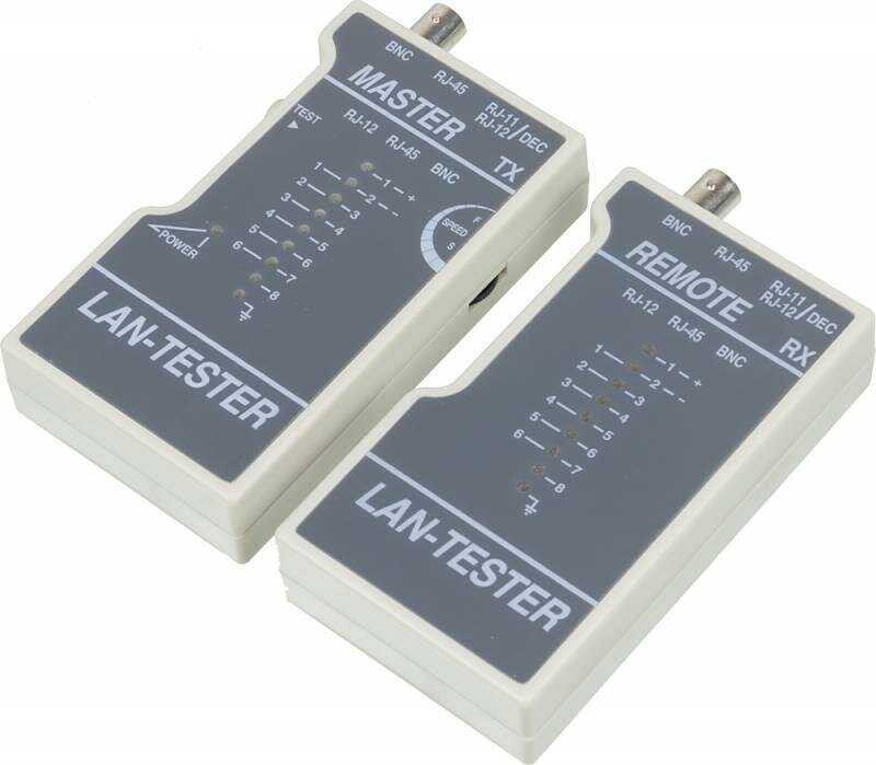 Кабельный тестер LANMASTER TWT-TST-200 for twisted pair фотография 11