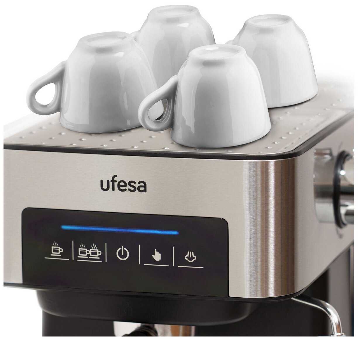 Кофеварка рожковая Ufesa CE7255, черный фотография 5