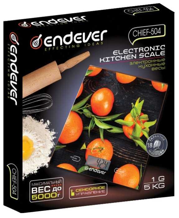 Кухонные весы ENDEVER Chief-504 фотография 5