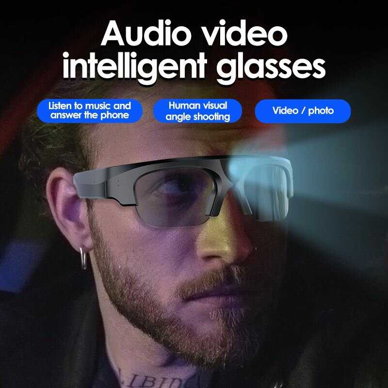 Смарт очки Умные смарт очки Bluetooth фотография 3