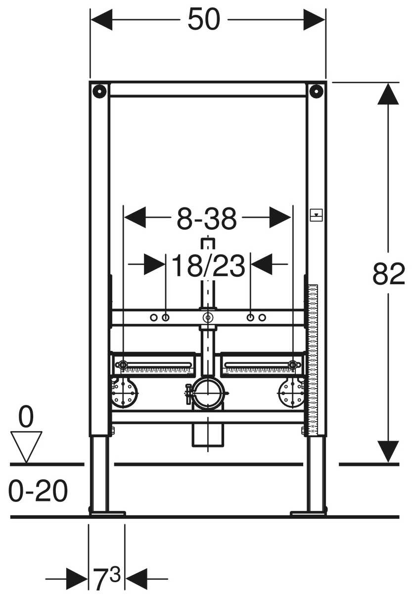 Рамная инсталляция GEBERIT 111.524.00.1 Duofix фотография 2