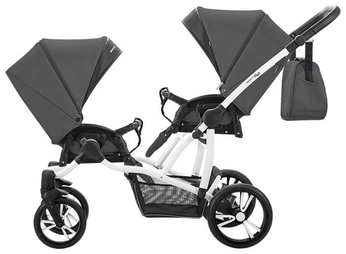 Универсальная коляска для двойни Bebetto 42 Comfort 2017, 2 в 1 фотография 26