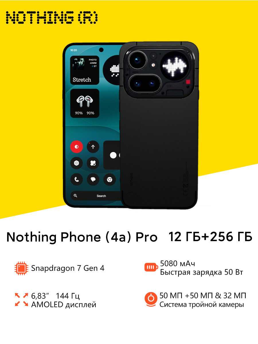 Смартфон Nothing Phone (4a) Pro фотография 6
