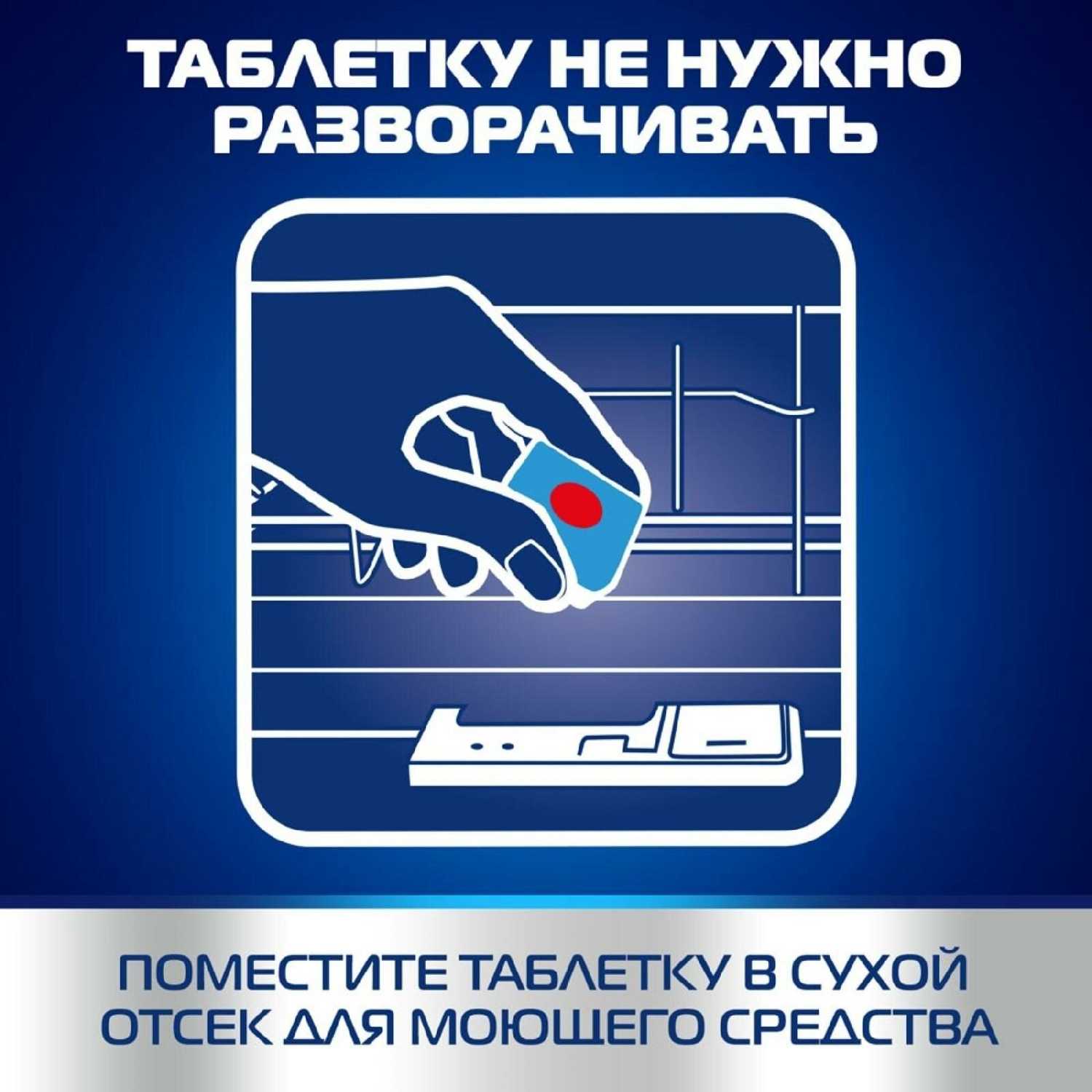 Таблетки для мытья посуды Finish All in1 Fizzing Action фотография 15