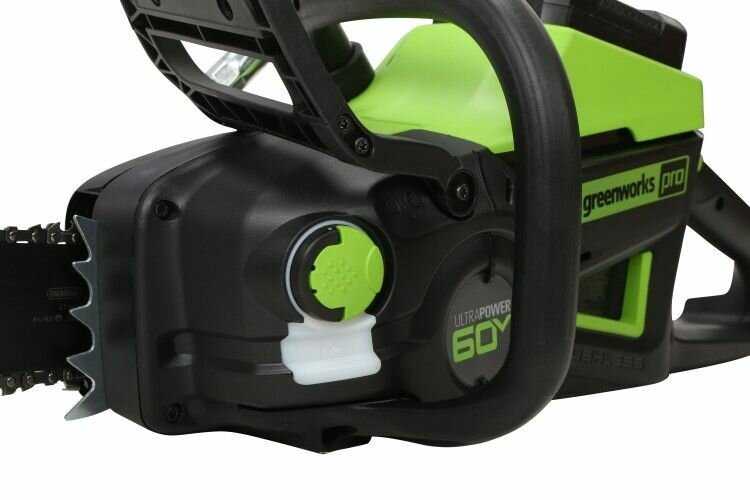 Пила цепная GREENWORKS GD60CS25 фотография 11