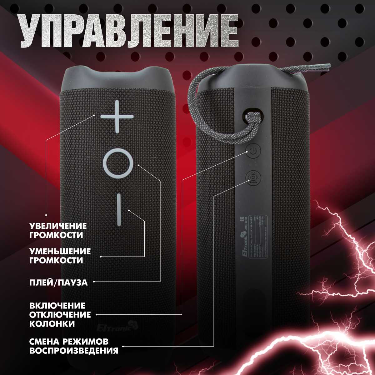 Колонка ELTRONIC MONSTER BOX 850 (30-15) фотография 9