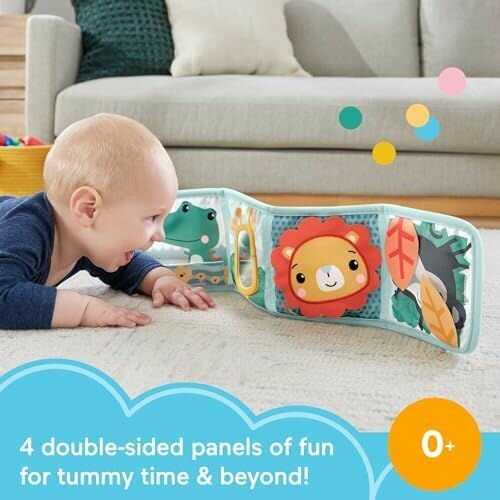 Игрушка Fisher-Price Складная развивающая и игровая книга (HML63) фотография 1