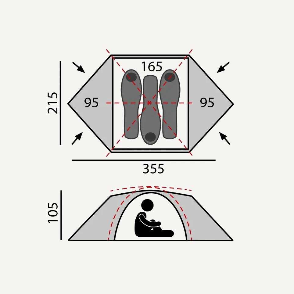 Палатка BTrace Atlant 3 фотография 10