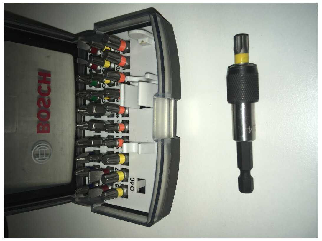 Набор бит BOSCH 2.607.017.319, 32 предм. фотография 4