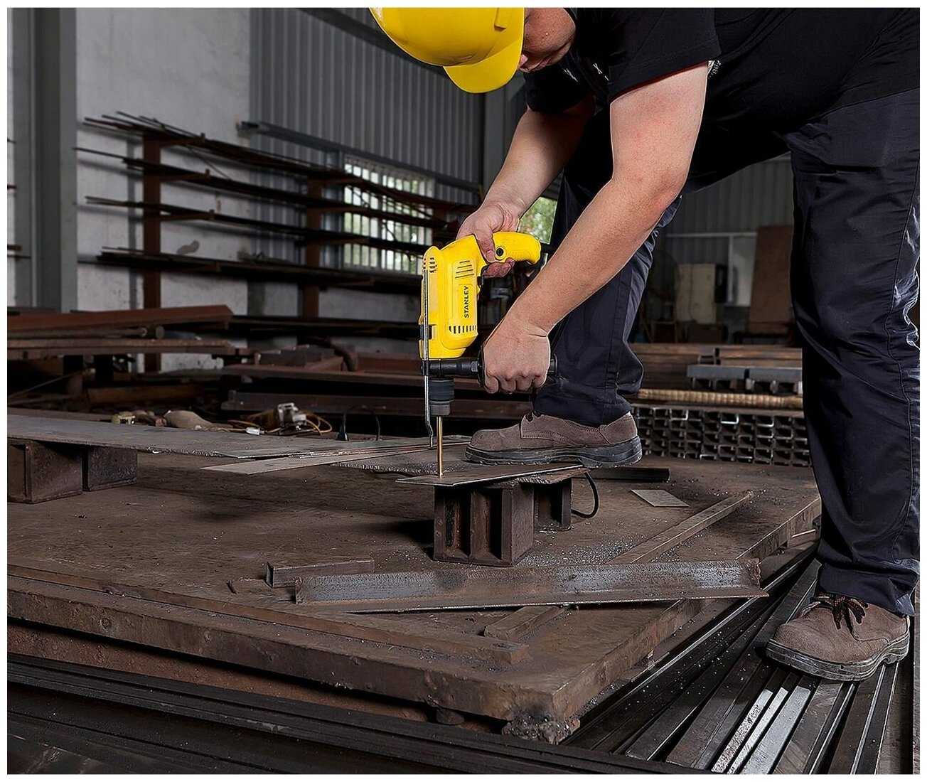 Дрель ударная STANLEY SDH600, 600 Вт фотография 15