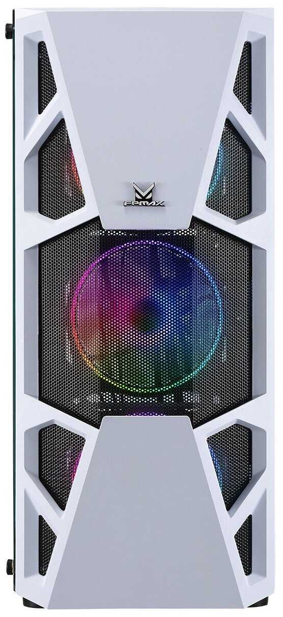 Корпус компьютерный FORMULA CL-3303W RGB белый фотография 12