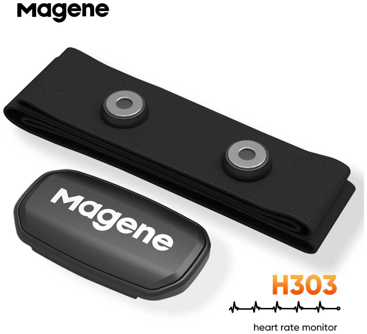 Нагрудный пульсометр Magene H303 фотография 5