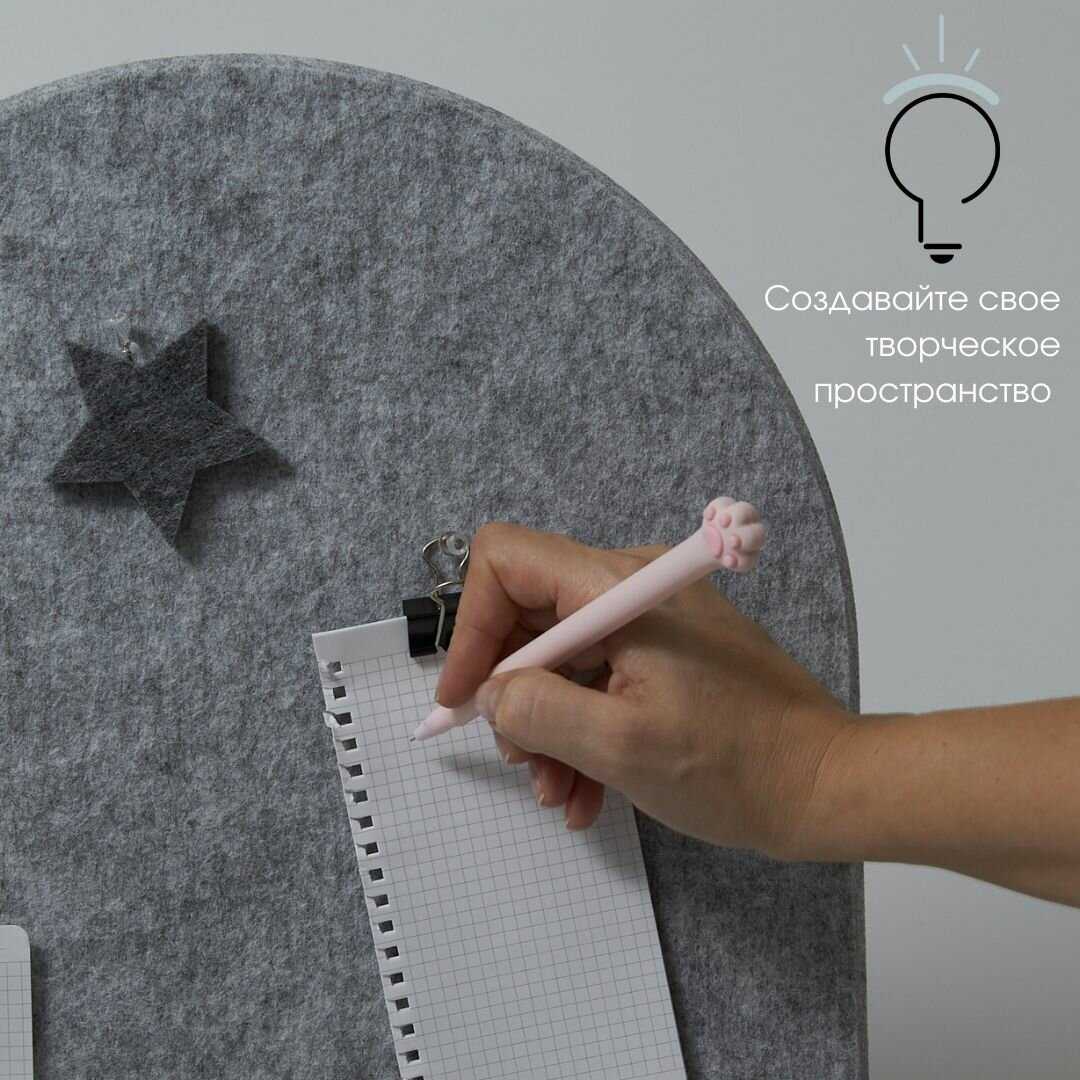 Доска для заметок из фетра Доска для заметок из фетра Арка фотография 16