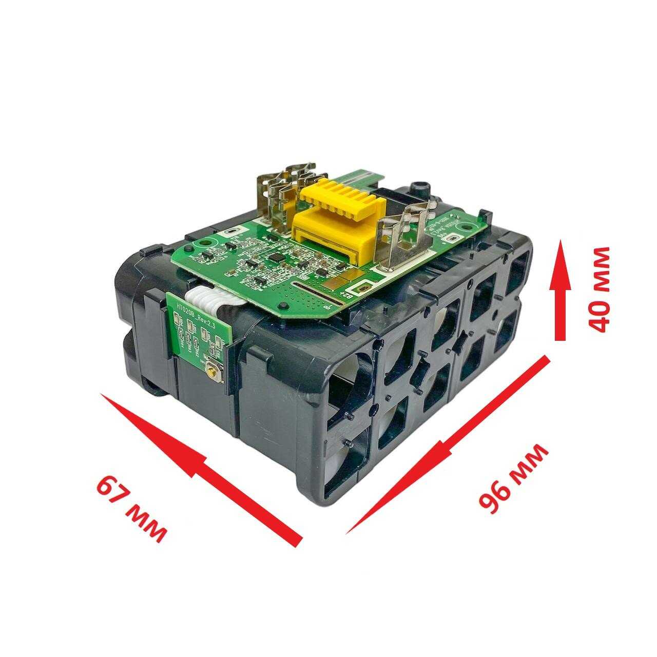 Корпус Makita Корпус для аккумулятора Makita 18V LXT под элементы 18650 фотография 8