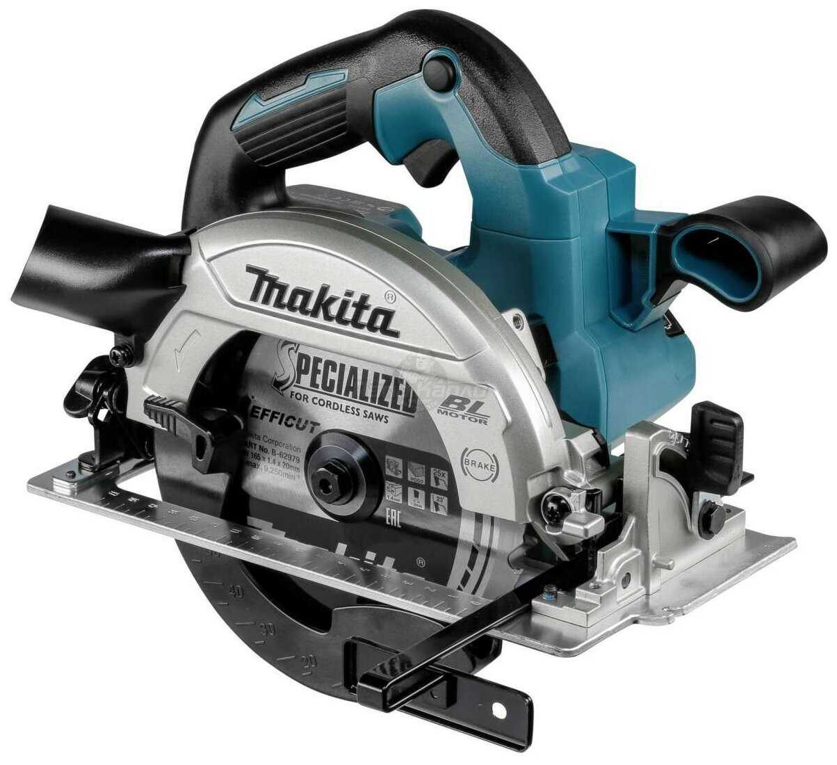 Дисковая пила аккумуляторная Makita DHS660Z фотография 3