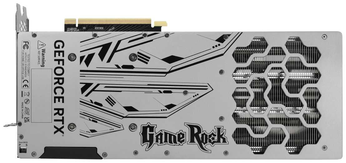 Видеокарта Palit GeForce RTX 4070 Ti GameRock Classic 12G (NED407T019K9-1046G) фотография 6