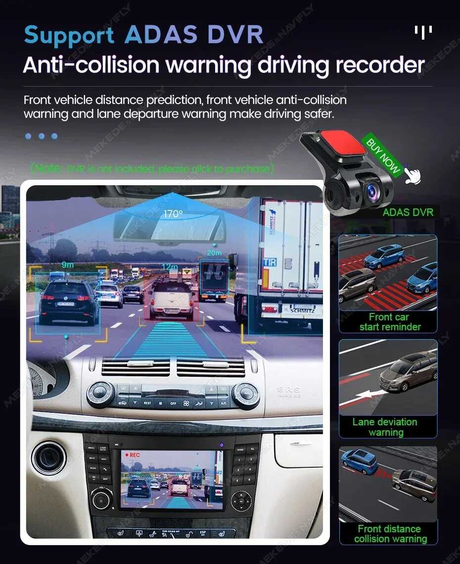 Автомагнитола Mercedes Benz Android (W211) фотография 25