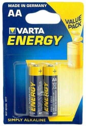 Батарейка Varta Energy (LR6-BL2) фотография 3