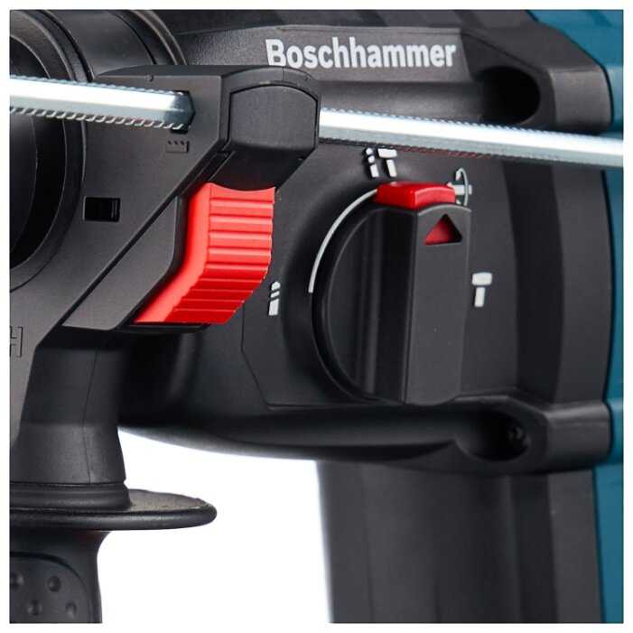 Перфоратор аккумуляторный BOSCH GBH 180-Li 4.0Ач x2 Li-Ion 18 В (1.7 Дж) фотография 6