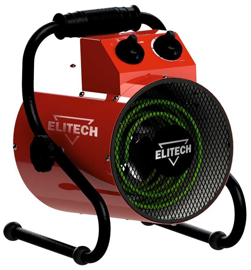 Электрическая тепловая пушка ELITECH ТВ 3ЕК фотография 4