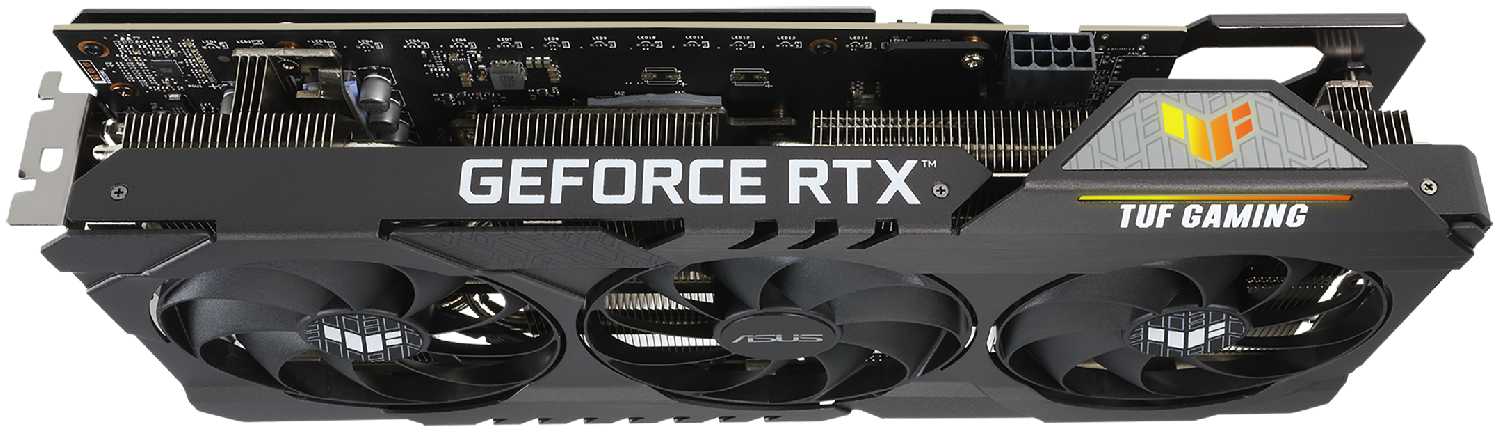 Видеокарта ASUS TUF Gaming GeForce RTX 3060 V2 12GB (TUF-RTX3060-12G-V2-GAMING) фотография 4